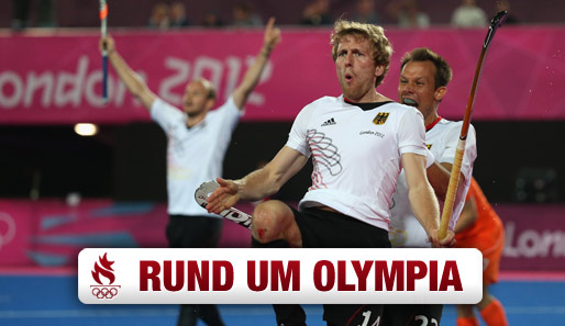 Der Matchwinner im Hockey-Finale: Jan Philipp Rabente trifft doppelt gegen die Niederlande