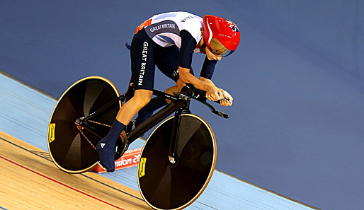 Eine weitere Goldmedaille für die Gastgeber auf der Bahn: Laura Trott