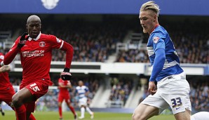 Sebastian Polter kam auf der Insel bei QPR schon richtig in Fahrt