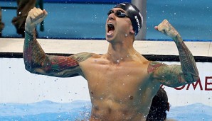 Anthony Ervin durfte über 50 Meter Freistil nochmals jubeln