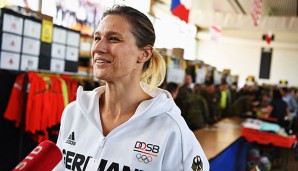 Britta Heidemann ist Fecht-Olympiasiegerin