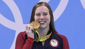 Lilly King gewann am Montag Gold