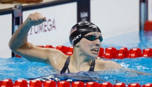 Katie Ledecky stellte über 400 Meter einen neuen Fabelweltrekord auf