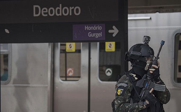 In Deodoro gab es eine Verhaftung