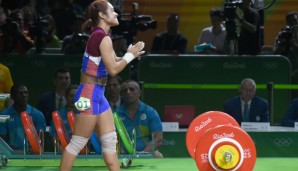 Sopita Tanasan freute sich am Ende über die Goldmedaille