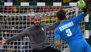 Uwe Gensheimer und das DHB-Team trafen im letzten Olympia-Gruppenspiel auf Ägypten