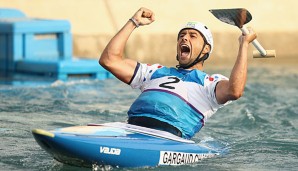 Denis Gargaud Chanut wurde 2011 schon Weltmeister im Canadier-Einer