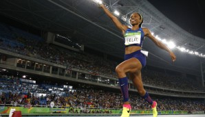 Allyson Felix baute ihre beeindruckende Medaillensammlung weiter aus