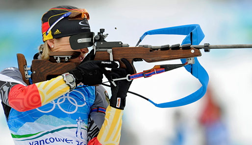 Magdalena Neuner holte 2009 WM-Silber in Südkorea