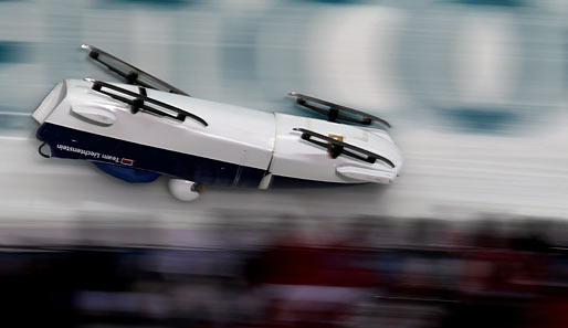 Michael Klingler war in der Zweierbob-Konkurrenz im Whistler Sliding Centre gestürzt