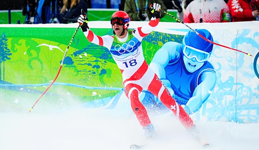 In Turin war Didier Defago nur 26. in der Abfahrt, jetzt ist er Olympiasieger