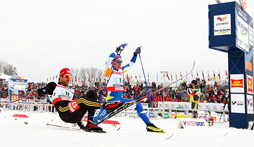 Axel Teichmann (l.) wurde 2007 Thüringens Sportler des Jahres