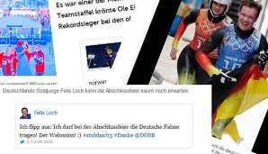 Die meisten Athleten meldeten sich aus Sotschi häufig zu Wort