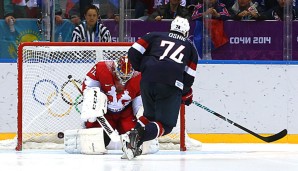 T.J. Oshie war der Mann des Abends gegen die Russen