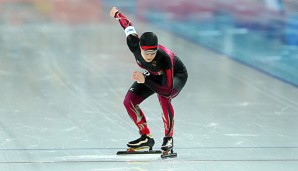 Claudia Pechstein konnte sich in Sotschi keinen Podiumsplatz sichern