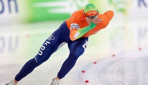 Favorit Sven Kramer zeigte in Sotschi eine neue Bestleistung