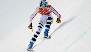 Maria Höfl-Riesch liegt mit Platz fünf noch gut im Rennen