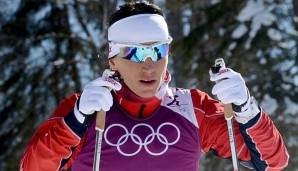 Marit Bjoergen sicherte sich den ersten Platz im Schlusssprint