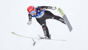 Katharina Althaus bestätigte im Training ihre gute Form.