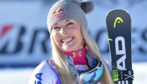 Lindsay Vonn ist eine der Favoritinnen auf Olympia-Gold in der Abfahrt