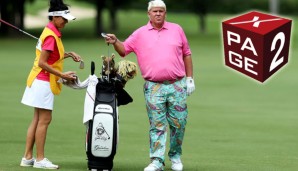 John Daly ist alleine durch seine Outfits ein absoluter Hingucker auf der Tour