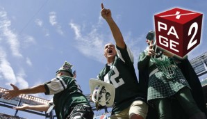 Fireman Ed (M.) ist bei den Jets-Fans eine Ikone