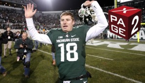 Connor Cook spielt Quarterback für die Michigan State University