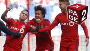 Sebastian Giovinco (l.) zeigt sich schon wieder in Topform