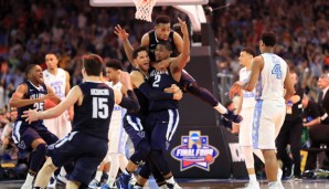 Dank eines Buzzer-Beater holten die Villanova Wildcats den Titel