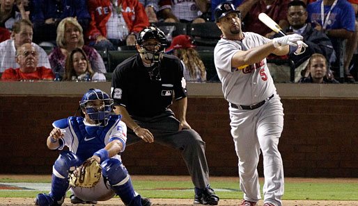 Cardinals-Superstar Albert Pujols lieferte mit drei Homeruns eine Monster-Performance ab