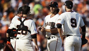 Madison Bumgarner und die Giants konnten nicht den gewünschten Sweep landen