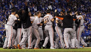 Die San Francisco Giants behielten gegen Kansas City die Oberhand