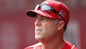 Bryan Rice, Manager der Cincinnati Reds, wütete gegen die Presse