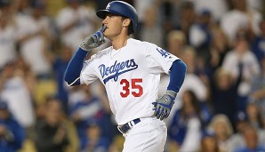 Cody Bellinger gelang einer der Homeruns im neunten Inning für die Dodgers