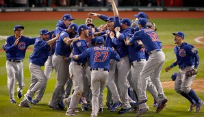 Die Chicago Cubs gewannen ein hochdramatisches siebtes Spiel gegen Cleveland