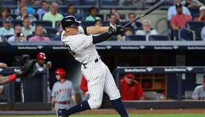 Aaron Judge führt die MLB mit 24 Homeruns an