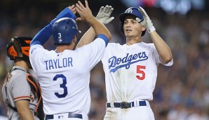 Die Dodgers komplettierten einen Sweep gegen die Giants