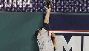 Brett Gardner verhinderte einen Hit mit einem Catch an der Mauer