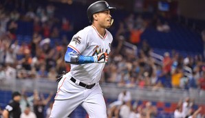 Giancarlo Stanton schlug seinen 43. Homerun der Saison