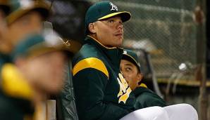 Bruce Maxwell ist der erste MLB-Spieler, der bei der Hymne niederkniete