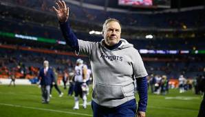 Bill Belichick hat 270 Spiele in der NFL gewonnen