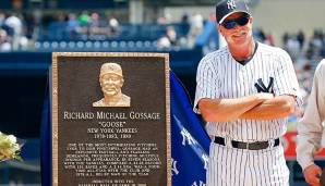 Rich Gossage hat eine Plakette im Yankee Stadium