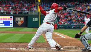 Maikel Franco führte die Philadelphia Phillies mit sechs RBI zum Sieg.