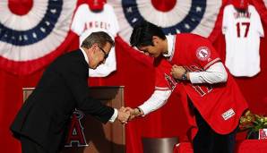 Shohei Ohtani kam als Neuzugang aus Japan zu den Angels.