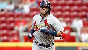 Yadier Molina wird nach einem Treffer in der Leistengegend ca. vier Wochen ausfallen.