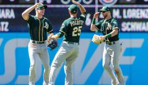 Die Oakland Athletics haben derzeit häufig Grund zur Freude.