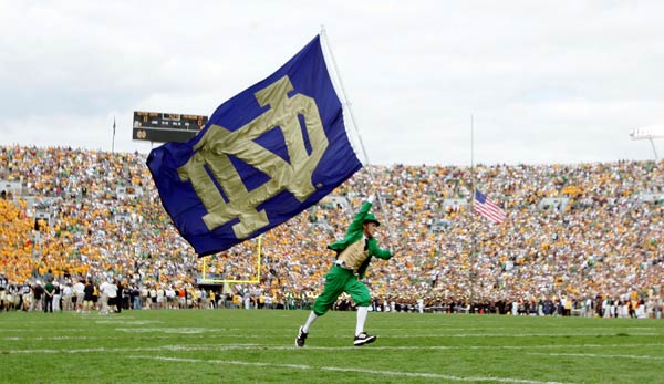 Die Notre Dame Fighting Irish tragen im November ein Heimspiel im Yankee Stadium aus.