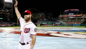 Bryce Harper könnte sein letztes Heimspiel im Trikot der Nationals absolviert haben.