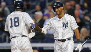 Didi Gregorius und Aaron Hicks (v.l.) könnten beide mit Verletzungen die Playoffs verpassen.