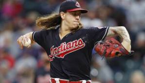 Mike Clevinger ist der vierte Pitcher der Indians in der Saison 2018 mit mindestens 200 Strikeouts.